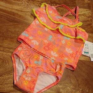 NWT Kiki & Max Tankini Size 2T